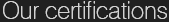 Certifications